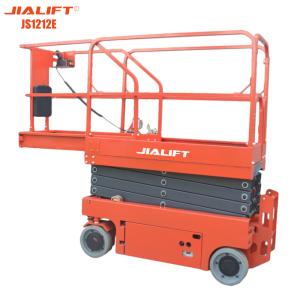 China Self Propelled Electric Scissor Aerial Lift Platform Working Height 13.9m 320kg 36A factory