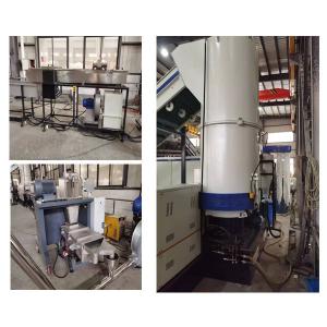 China 75 KW - 110kW Plastic Pelletizing Recycling Machine Automatic With Water Cooling Method factory