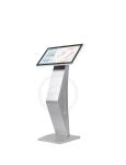 Indoor Small Size Touch Screen Kiosk High Color Uniformity Long Hour Advertising