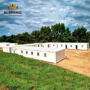 China Modular Workforce Housing Prefab Camp Portable Steel House In Africa factory