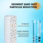 PP Core 5 Micron Cotton Fiber String Wound Filter Cartridge for Chemical
