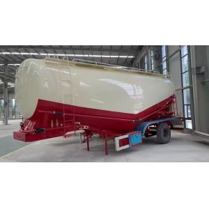Bulk Cement Transport Truck Trailer Semi-Trailer Carriers with Air Compressor
