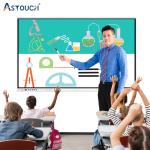 HDMI Interactive Touch Panel Display 60Hz Silver Display 75 Inch RoHS