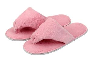 China lady close toe slippers factory