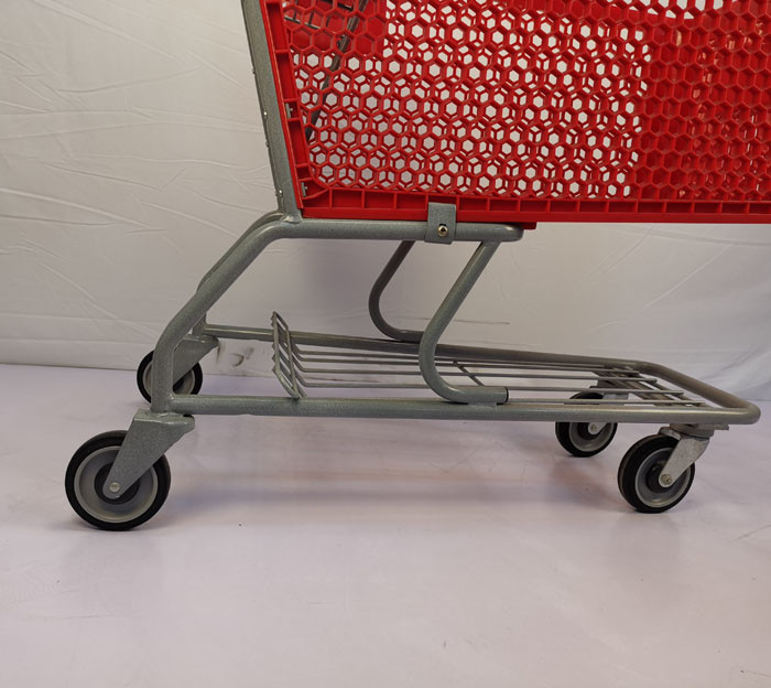 Large Capacity 175L Plastic Shopping Carts Multiple Use Supermarket Trolley Plastic