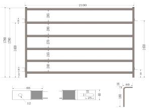 China Durable cattle panel, cattle gates, oval rail yard equipment 1.2-2.5mm thickness factory