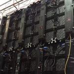 500x1000mm Aluminum Outdoor Rental LED Display P4.81 Kinglight Novastar System
