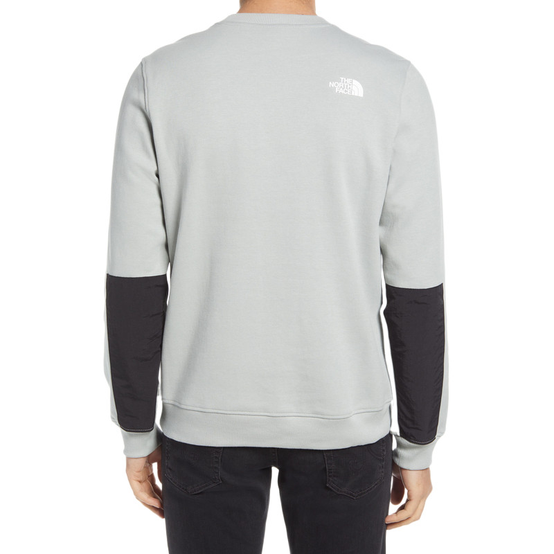 Embroidery Cotton Plain Crew Neck Sweatshirt Mens Pullover