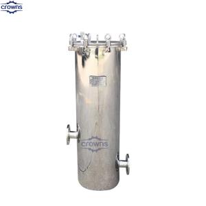 China China Manufacturer Stainless Steel Multi Cartridge Filter Housing For Ro Water Filter factory
