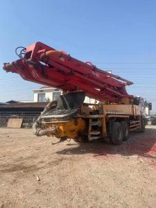 China Orange 2011 37m Heavy Equipment Concrete Pump Plate Cement Pump with Spare Parts factory