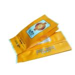 Reusable Moisture Proof Coffee Tea Packaging Three Side Sealed Custom Tea Bag