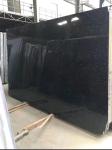 Weather Proof Black Galaxy Granite Floor Tiles Granite Garden Tiles Easy To