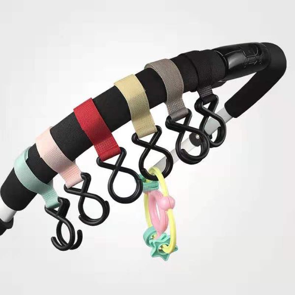 New Baby Products Stroller Accessories baby stroller hook bebe Belt Snap Buckle Hook Buggy Clips Hanger diaper bag hooks