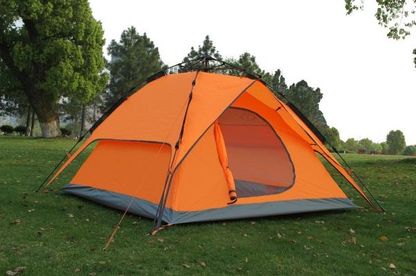 Instant Family Tent 3 to 4Person Large Automatic Pop Up Tents Waterproof for