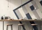 Timber Long Rectangular Floor Tiles 200 X 1200 X 10 MM Porcelain Material