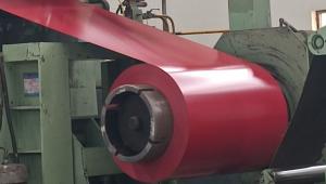 China 20-45μm Pre-Painted Color Coated Steel Coil for Roller Shutter Door/ Gutters / Roof Panels factory