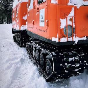 China BV 206 Hagglunds Tracked Snow Vehicles Rubber Tracks 620*90*64 factory