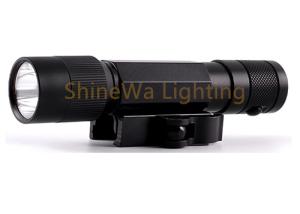 China Durable Tactical Rail Mount Flashlight Customized Laser Sight Long Run Time factory