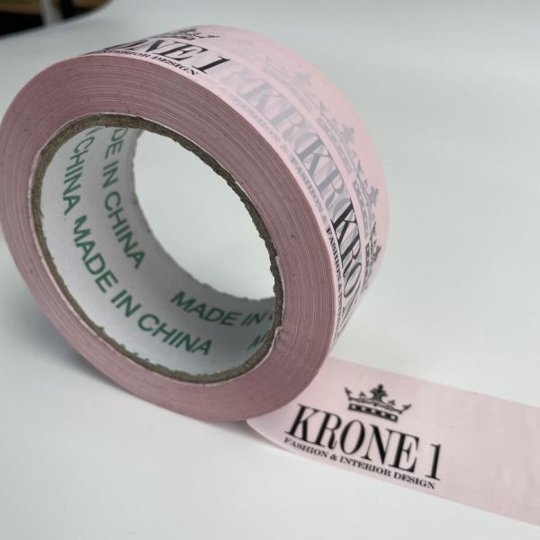 Private label, recyclable sustainable Custom Printed Clear Plastic Wrap Tapes