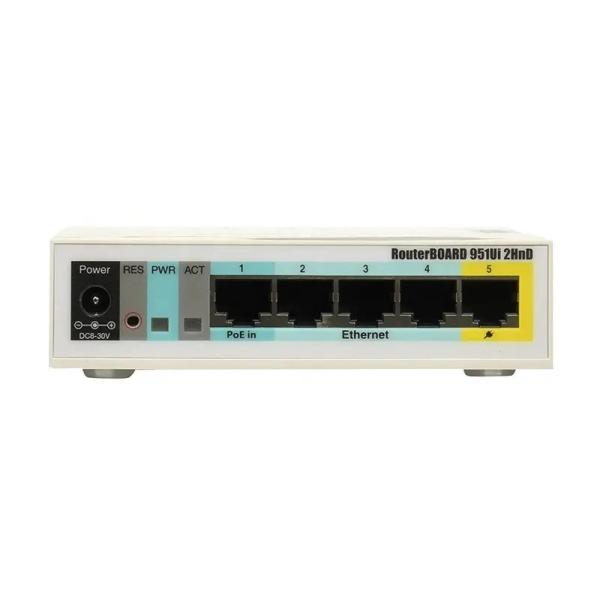 Mikrotik RB951Ui-2HnD Wireless Router 5g Wi-Fi Transmission Rate of 1000Mbps for