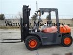 6 Ton ISUZU 6BG1 Industrial Counterbalance Forklifts 600mm Load Center