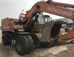 japan original used hitachi ex120wd-1 wheel excavator/ex120wd-1 hitachi wheel