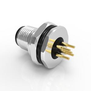 China 20A Copper Alloy Panel Mount Power Connector IP67 Rated PVC/Nylon Insulation Up To 600V factory