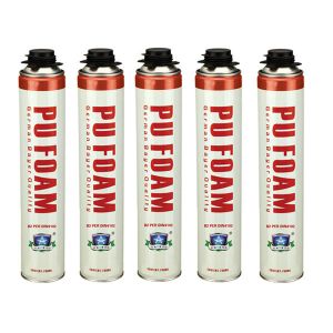 Professional B2 Fire Resistant  PU Foam Spray / Polyurethane Foam 750ml