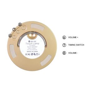 3.5h Charging SQ122 Azan Clock Portable Quran Speaker