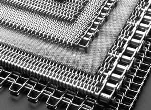 China Food Grade Heat Resistent 304 316 316L Stainless Steel Conveyor Belt factory