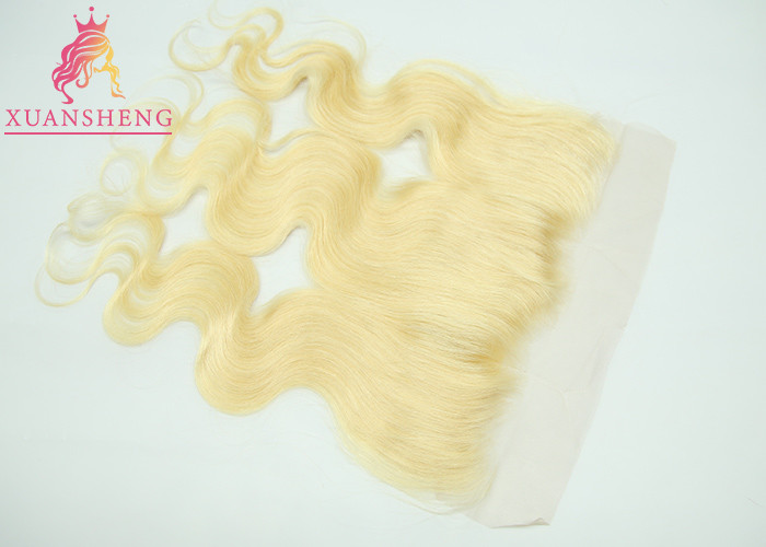 Raw Virgin Hair 613 Blonde Hair Weave Lace Frontal Body Wave 13*4 Hair Frontal