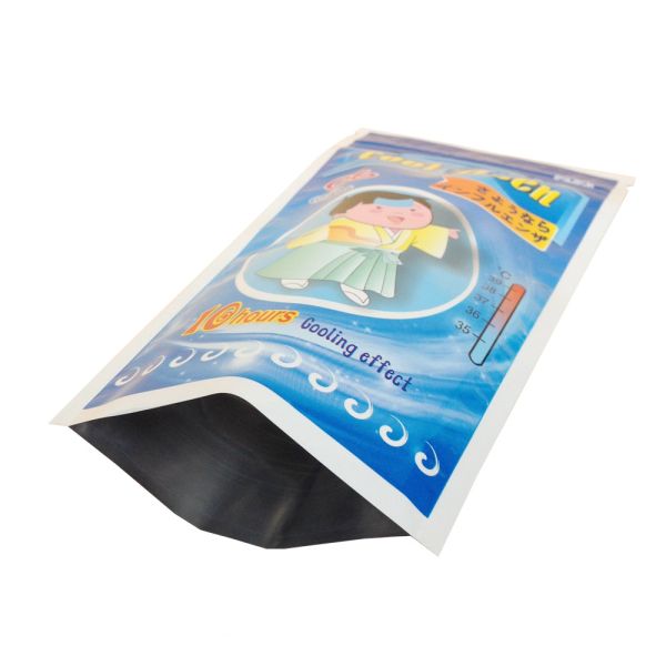 3 Side Seal Foil Plastic Lined EVOH Material Heat Seal Plastic Bag For Skincare Collagen Mask