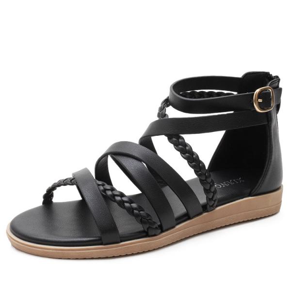 BS049 Amazon Bohemian Sandals Women New Large Size Women'S Shoes 41-43 Summer