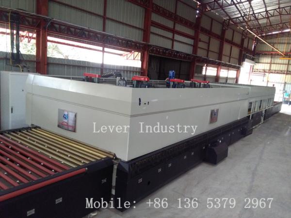 Lever LV-TFQ series Glass Tempering Furnace with top fans convection for Low