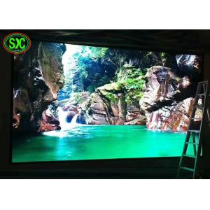 China Ultra Thin Seamless Hd Led Display Video Wall Die Casting Cabinet Pixel Pitch 3.9mm on sale