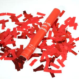 China 30cm Wedding Party Confetti Cannon Popper Red Heart Rose Petal factory