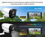 Security Cameras 4mp Metal Bullet Analog Cctv Camera Ir Weather-proof Outdoor