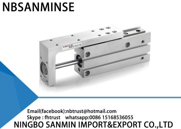 MXH Slide Pneumatic Air Cylinder High Reliability 0.15MPa / 0.06MPa Minimum