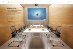 Folding Rolling Cantilever Meeting Room Chairs desk