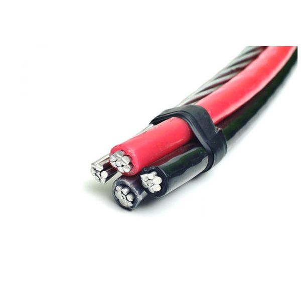 Shanghai Shenghua Cable XLPE / PVC Insulated Aerial Bundled Cable , Triplex