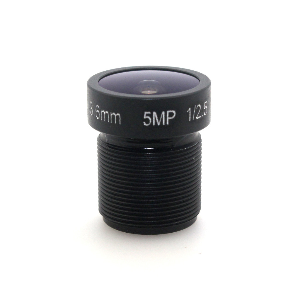 5MP IR 3.6mm lens1/2.5" CCTV MTV Board Lens CCTV Lens HD camera M12 Mount For 720P / HD 1080P IP Camera CCTV Camera