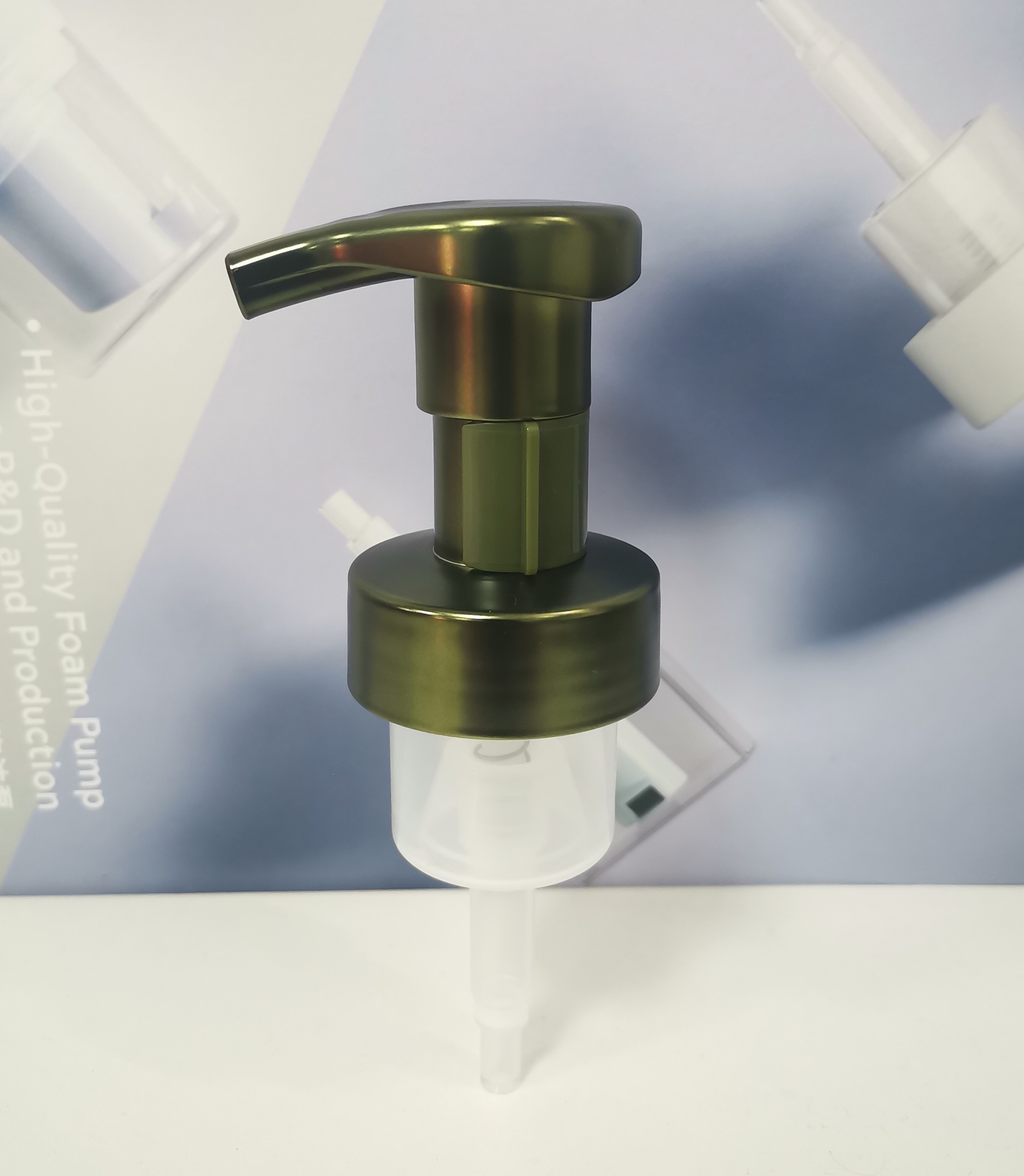 0.8cc Plastic Foam Bottle Dispenser With 43/410，40/410，43/400 Specification