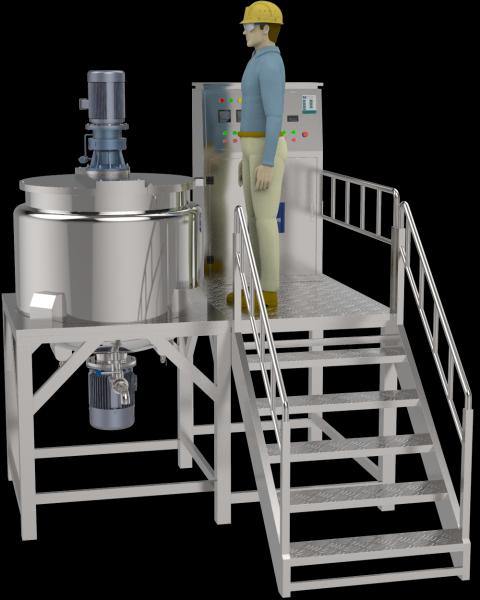 Industry Lubricant Liquid Oil Blending Mixing Machine Stirring Tank Prices