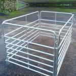 32mm OD X 2 Mm Round Tube Farm Metal Fence Galvanized Livestock Panels
