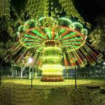 Funny Amusement Park Thrill Rides Flying Chair Ride Speed 13 Rpm