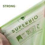 PLA Star Seal Kitchen Biodegradable Compostable Bags Food Scrap Trash Bags