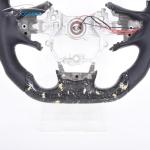 Sports Forged Alcantara Smooth Toyota Leather Steering Wheel Carbon Fiber