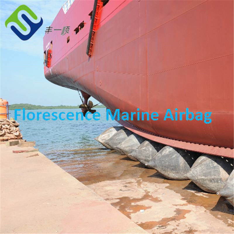 Ship And Dock Floating Marine Airbags Ship Launching Airbag