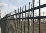 Steel Spear Top Fencing 1830mm height x 3050mm width 3 rails 40mm stain grey