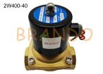 G1 1/2'' DN40 2W400-40 Solenoid Valve Automatic Water Flow Control 100% Brass